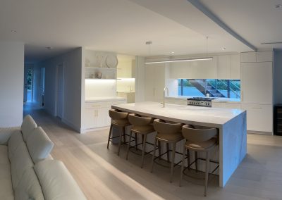 Stunning white kitchen in 63 Saunders Bay Road, Caringbah